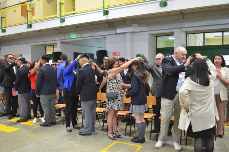 Alumnos/as cierran su enseñanza básica con Eucaristía de Bendición de los Octavos Básicos