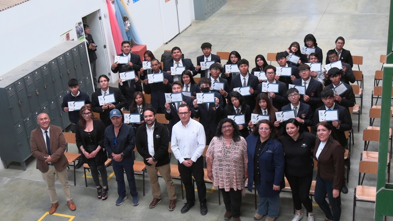 Exitosa clausura del Programa &quot;Bodega y Logística con complemento en Licencia Clase D&quot;